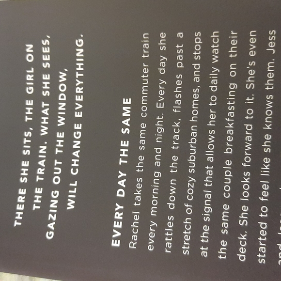 The girl on the train by Paula Hawkins new york times best seller - Picture 3 of 4